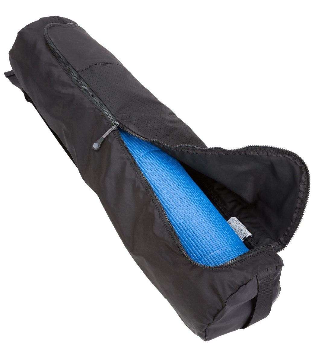 Gaiam Metro Gym Yoga Mat Bag Brown Tote Travel Bag