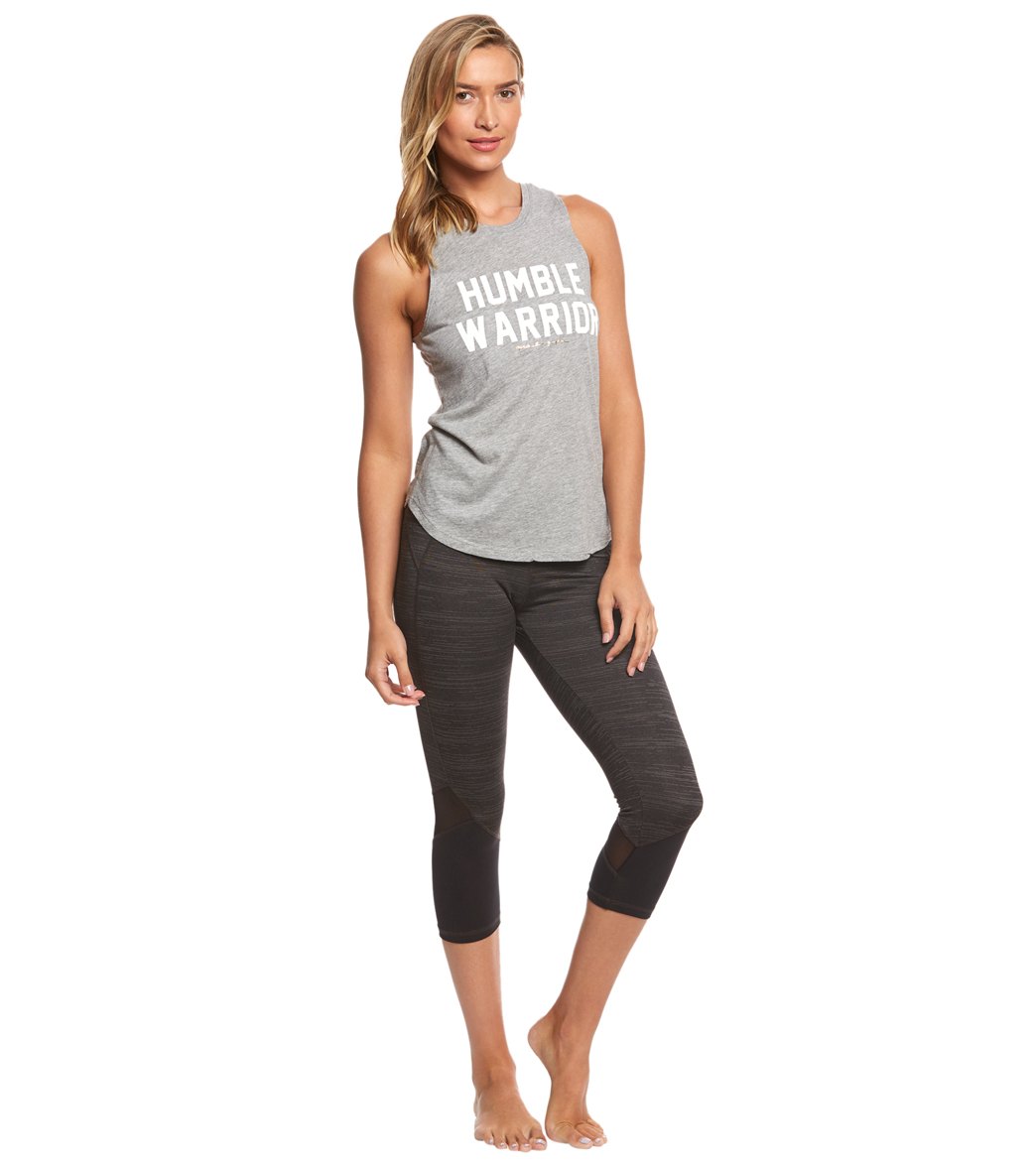 Spiritual Gangster Humble Warrior Bold Muscle Tank at