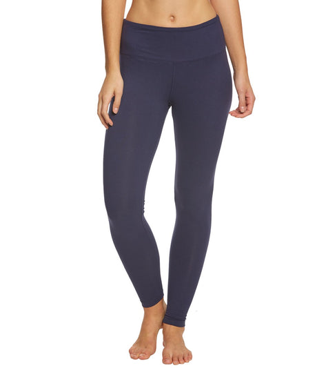 Balance Collection Leggings Womens Small High Rise Mesh Side