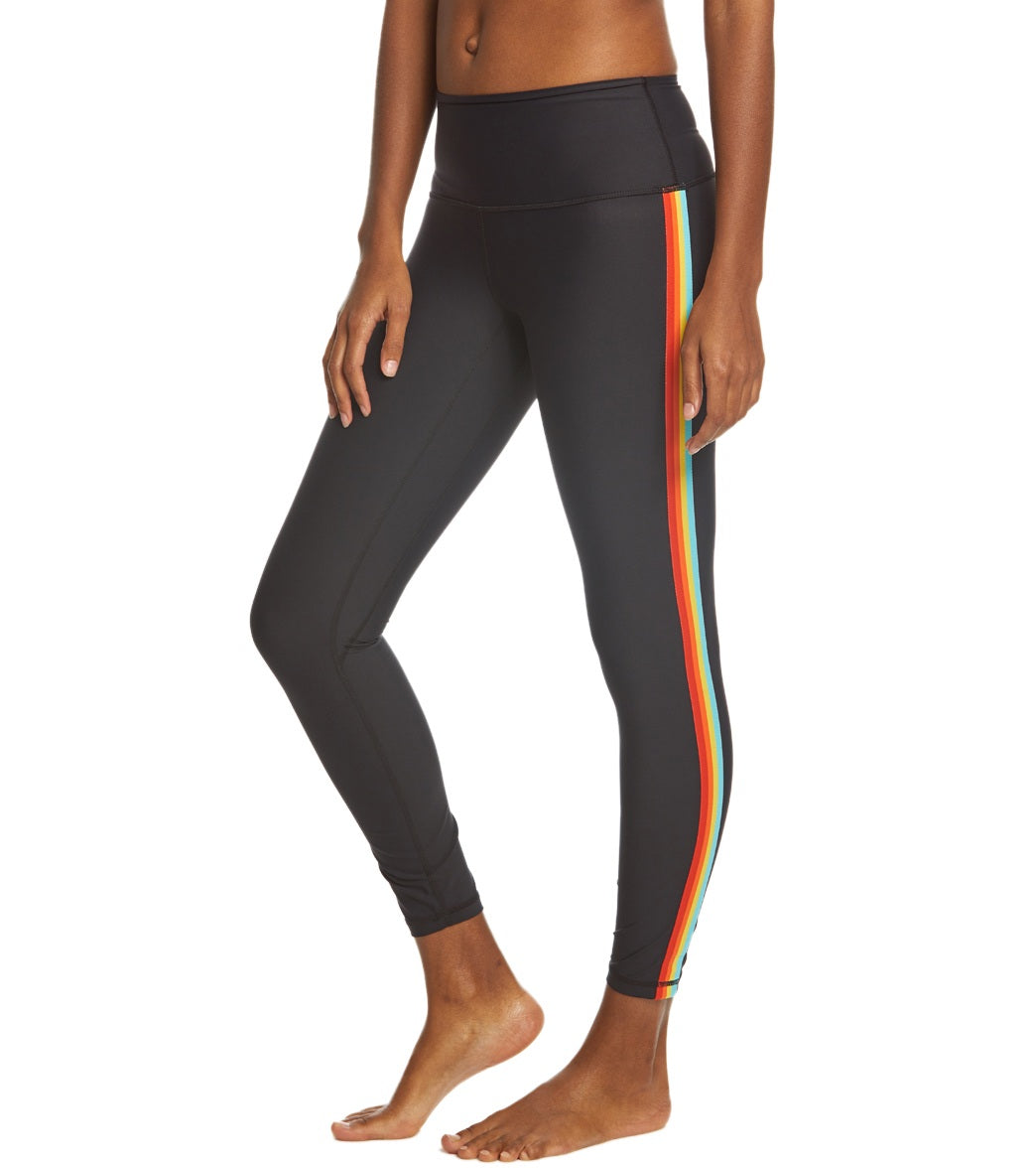 spiritual gangster rainbow leggings