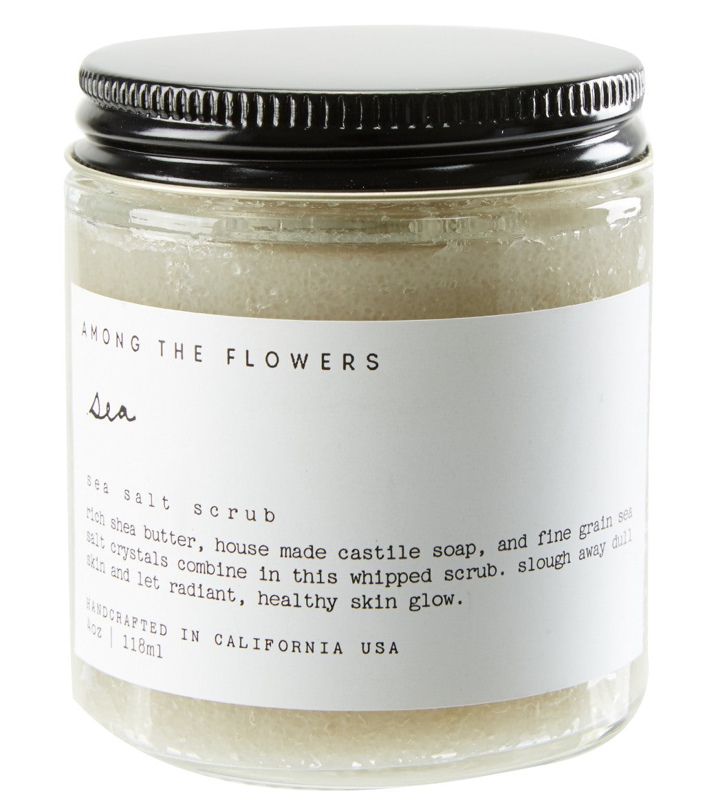 Among The Flowers Sea Salt Scrub at