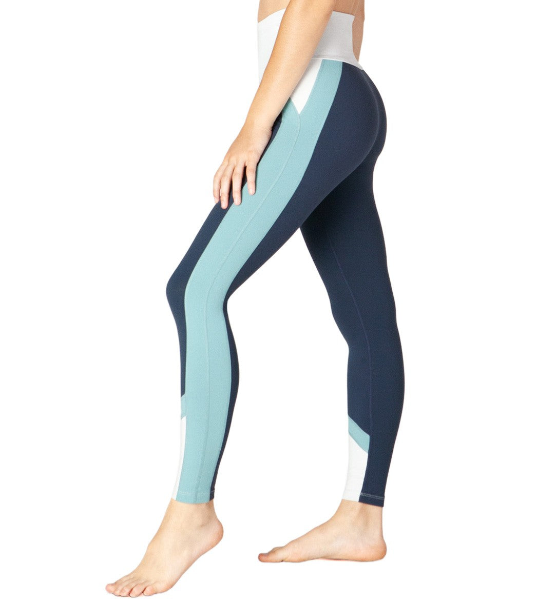 Beyond yoga 2025 colorblock leggings