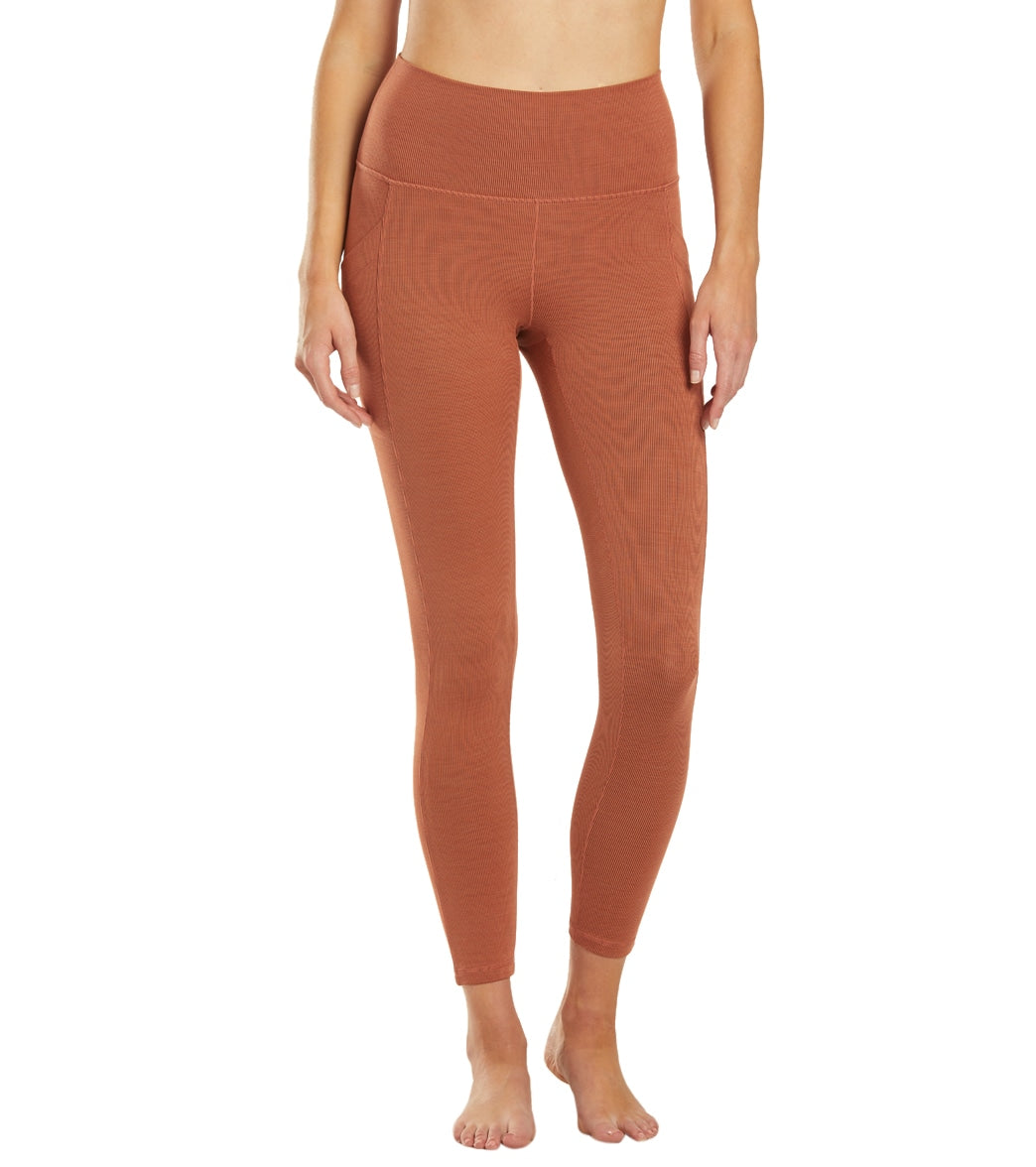 Becksa 7/8 Legging - Morning Glory Heather  Discover and Shop Fair Trade  and Sustainable Brands on People Heart Planet