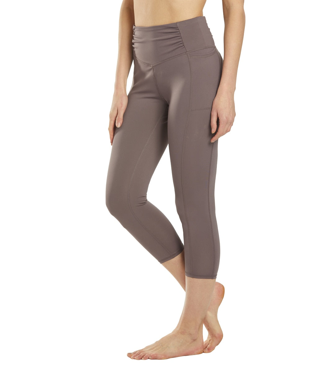 Free People Breathe Easy Yoga Capris at  - Free Shipping