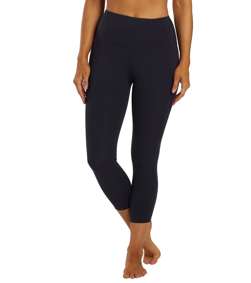 Premium Capri Pocket Yoga Leggings  Stomach Compression – Jolie Vaughan  Mature Women's Online Clothing Boutique