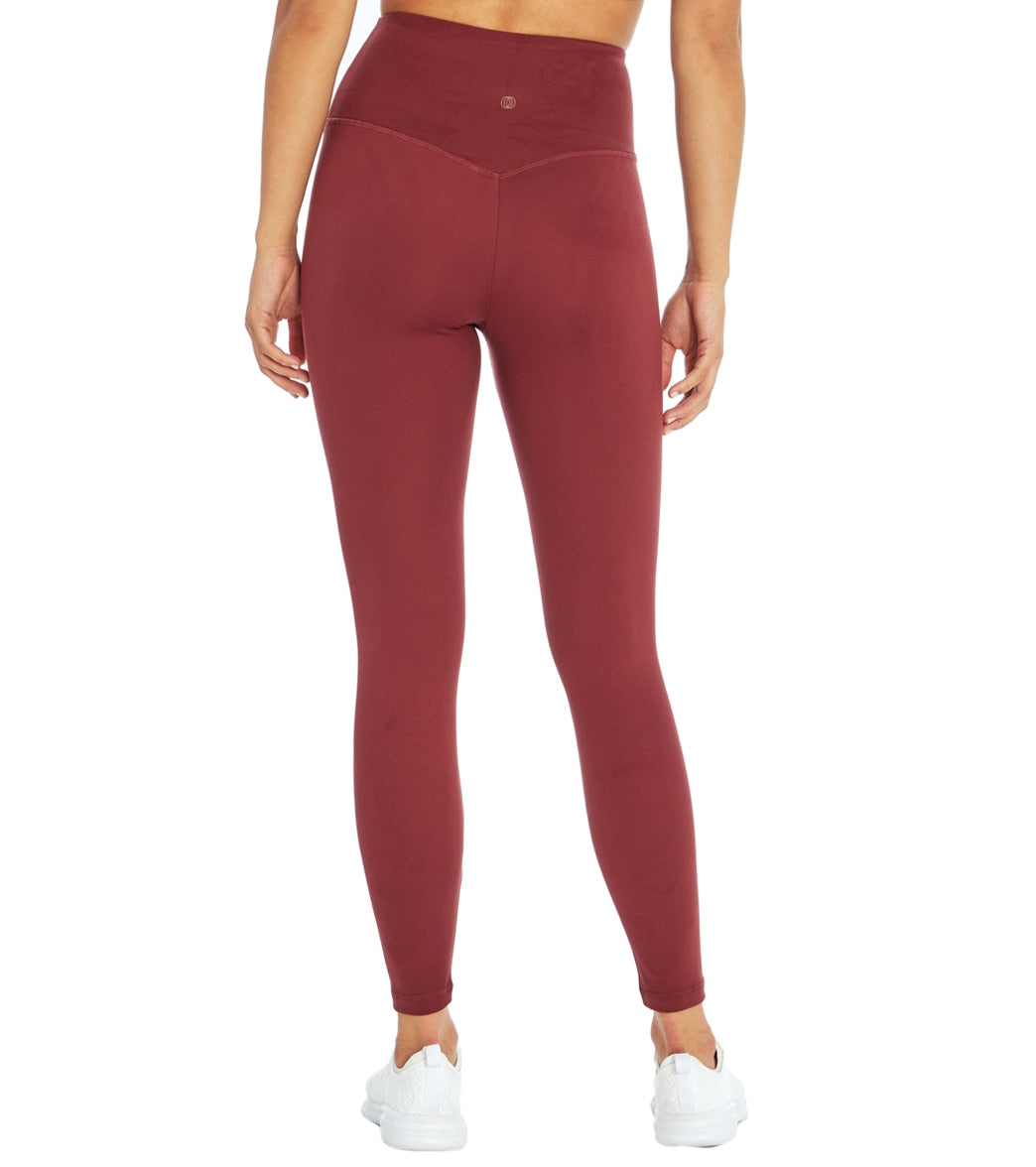 Balance Collection Womens Easy 27 High Rise Legging Chocolate Brown :  : Clothing, Shoes & Accessories