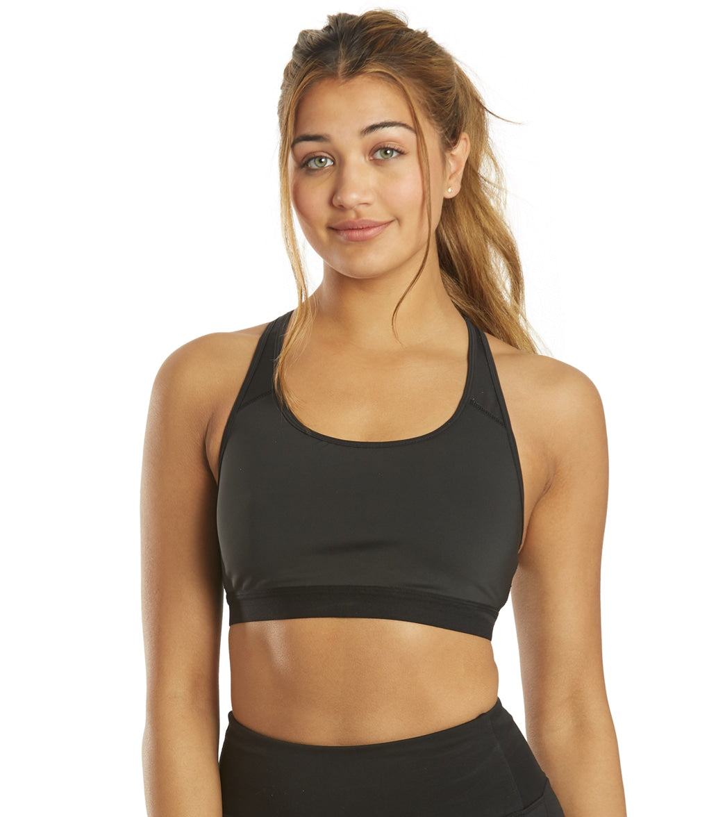 FREE PEOPLE FP Movement Every Single Time Cut Out Sports Bra - PURPLE