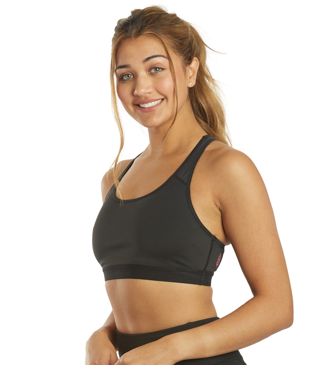 FP Movement by Free People Womens Delta Yoga Fitness Sports Bra Black M :  Sports & Outdoors 