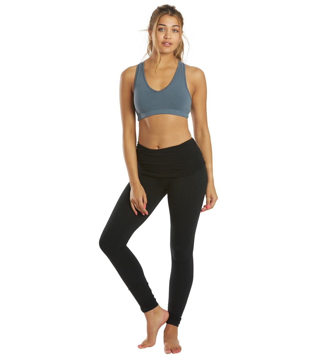 Hard Tail Scrunchy Waistband Ankle Leggings at  - Free  Shipping