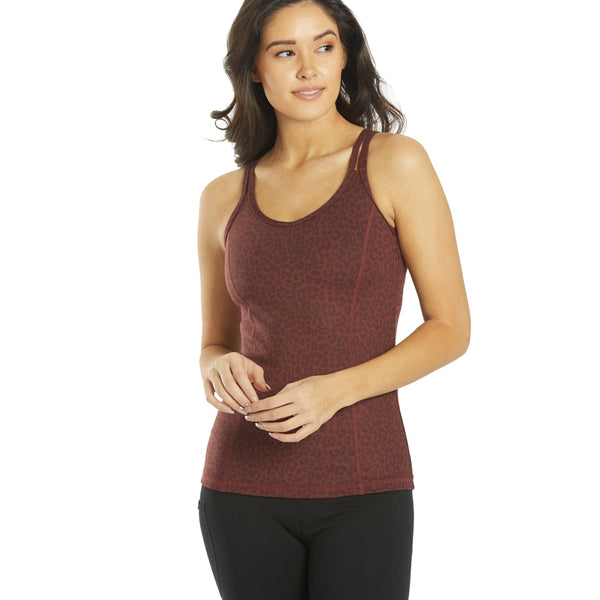 Everyday Yoga Divine Solid Scoop Back Support Tank