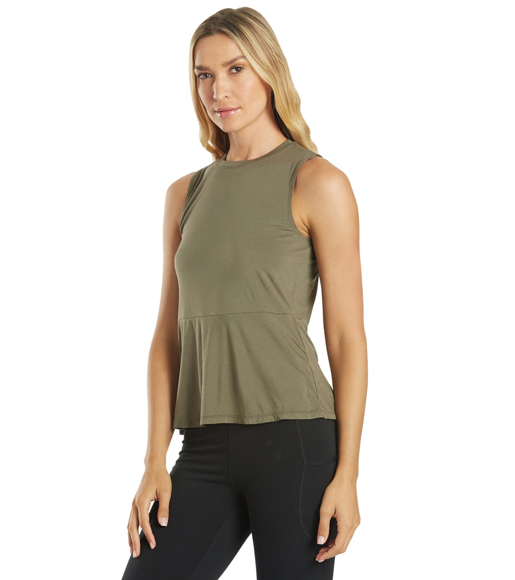 Everyday Yoga Radiant Strappy Back Support Tank at YogaOutlet.com