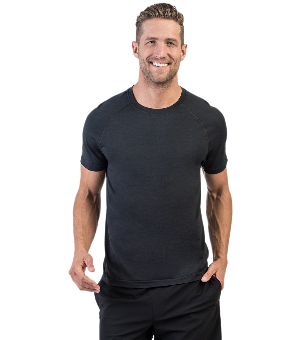 Gaiam Men's Everyday Basic V Neck T Shirt - Short Sleeve Yoga & Workout Top  : : Clothing, Shoes & Accessories