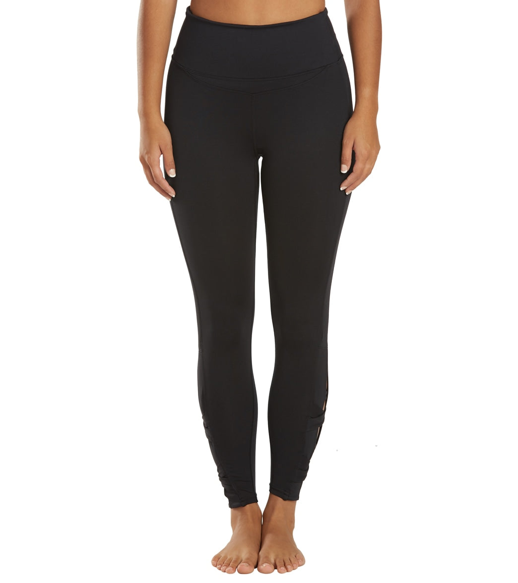 Free People Plank All Day Leggings Black XS-S (US Women's 0-6) at   Women's Clothing store