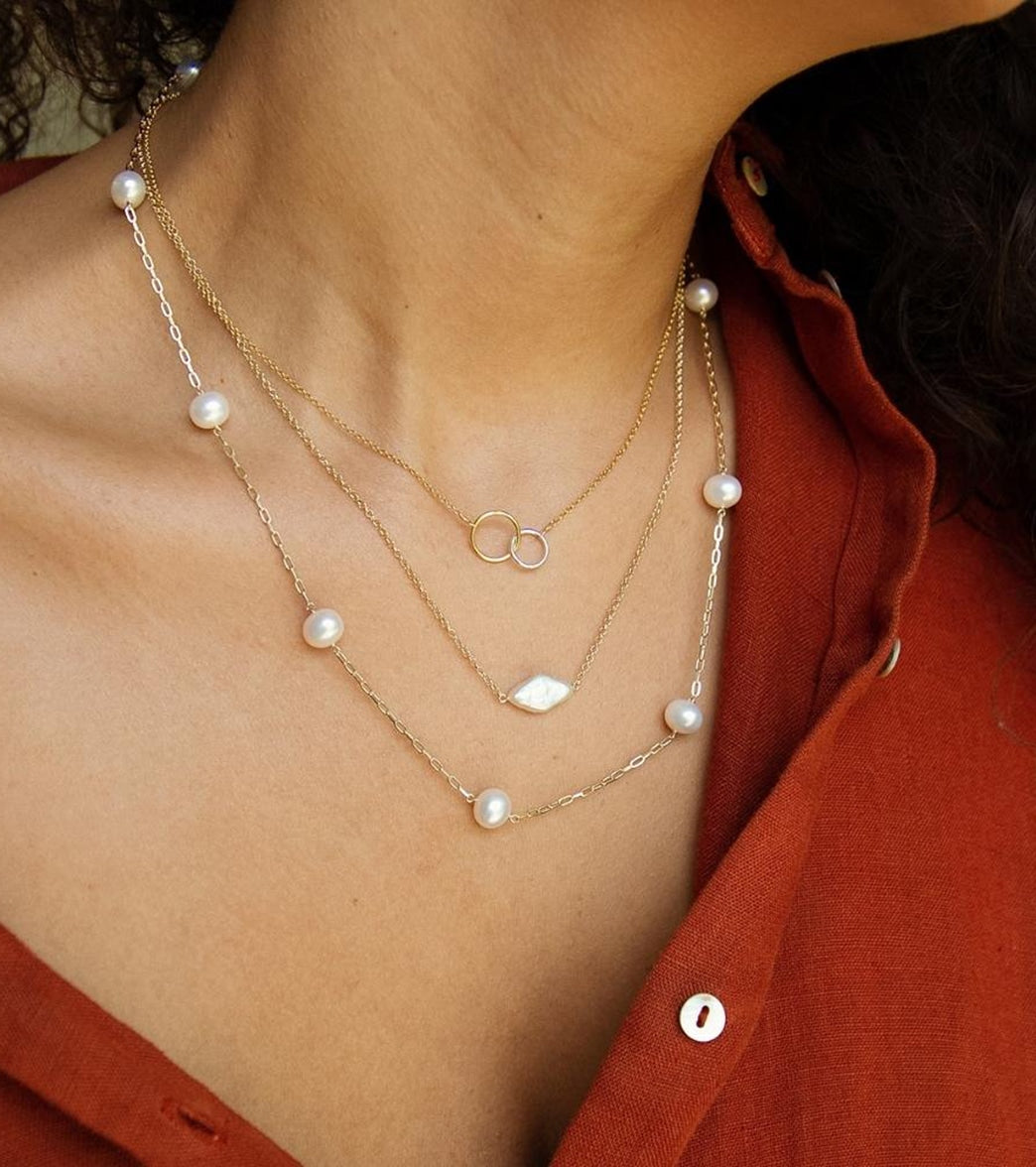 Dogeared deals pearl necklace