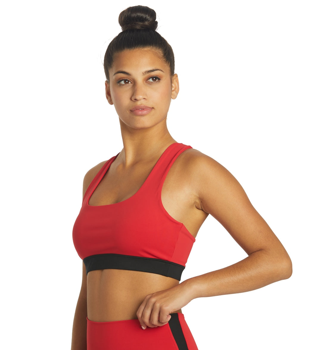 Free People Fired Up Yoga Sports Bra