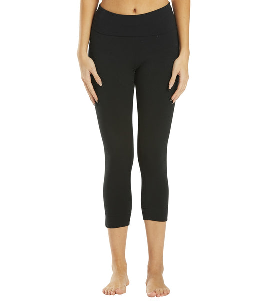 Hard Tail Rolldown Pedal Pusher Capris at EverydayYoga.com - Free Shipping