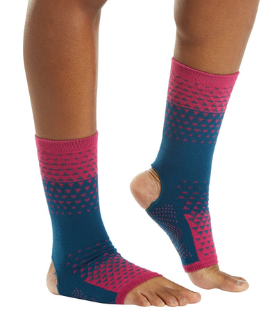  Gaiam Yoga Sock Anklets - Grippy Leg Warmer Ankle