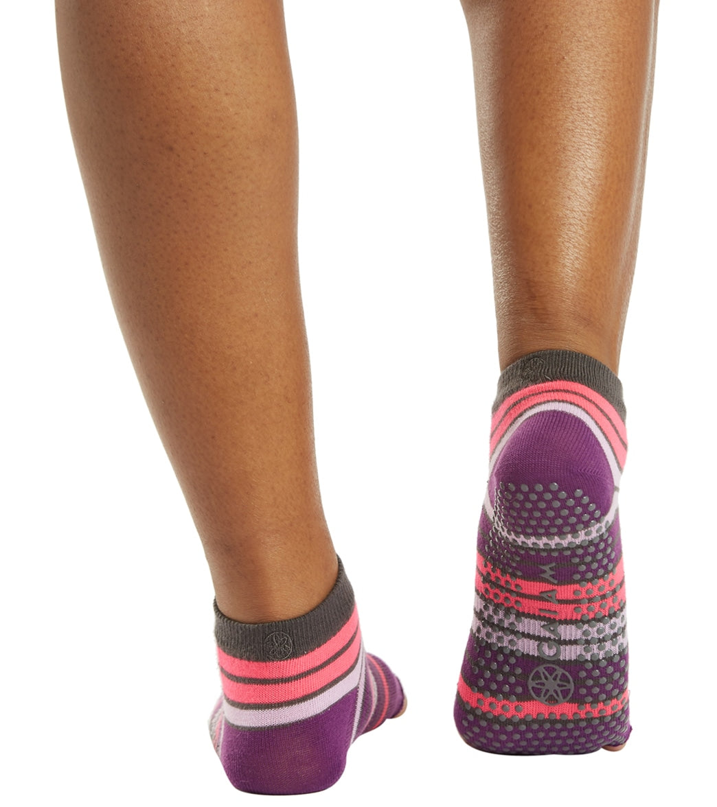 Gaiam Toeless Yoga Socks S/M (1 pair), Delivery Near You