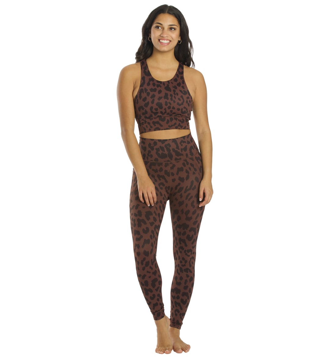 Onzie Chic Bra - Leopard  Chic bra, Yoga sports bra, Yoga bra tops