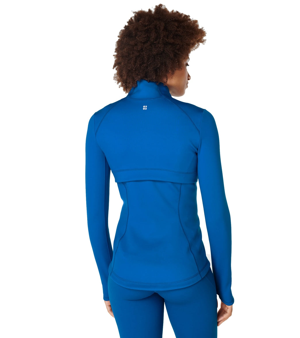 Sweaty Betty Power Boost Workout Zip Up at YogaOutlet.com - Free
