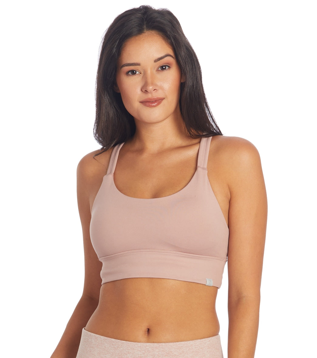 Year Of Ours Ribbed Mock Neck Sports Bra