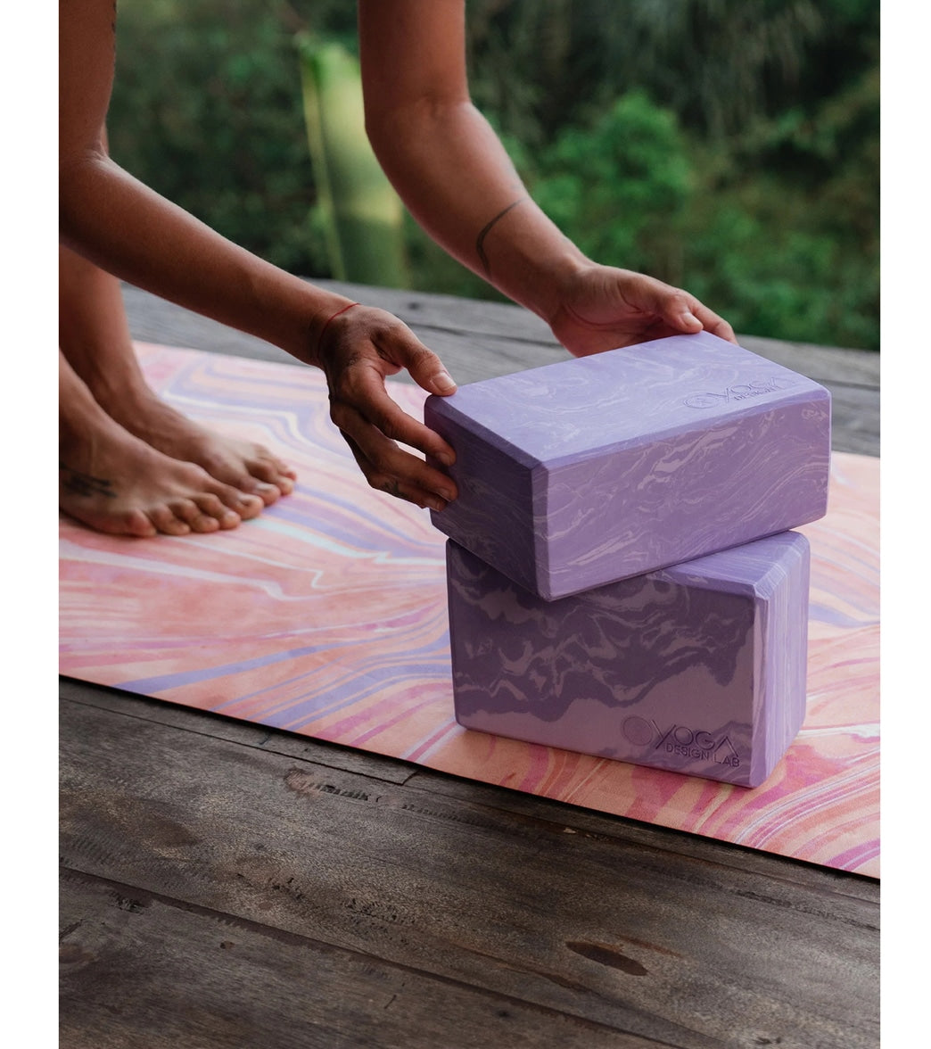 Gaiam Studio Select Premium Yoga Block - Marbled