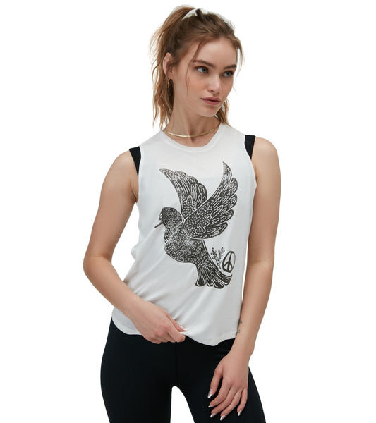 Spiritual Gangster Dove Muscle Tank at EverydayYoga.com