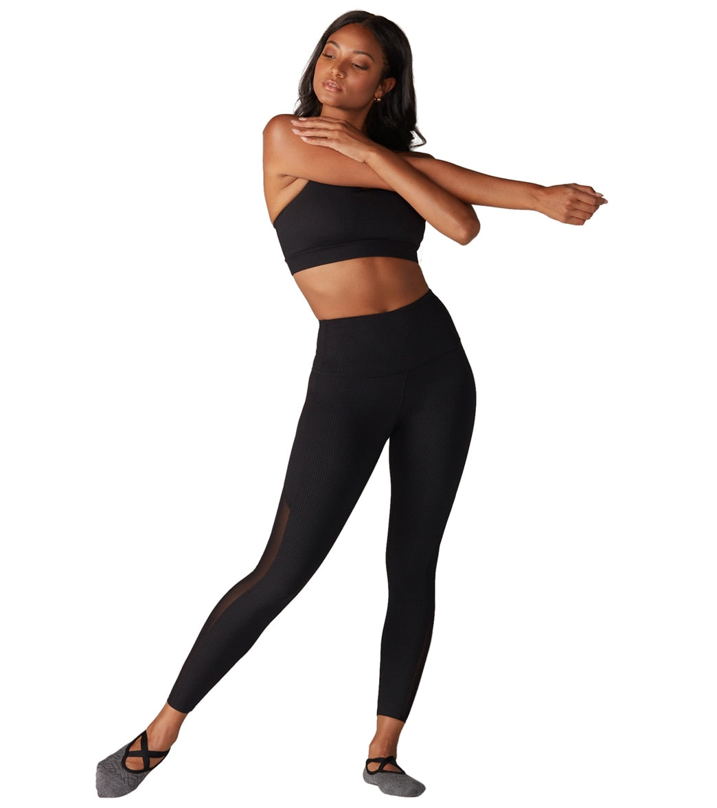 Athleta, Pants & Jumpsuits, Athleta Womens Size Xs Contender Capri Pants  Black Mesh Cropped Legging Workout