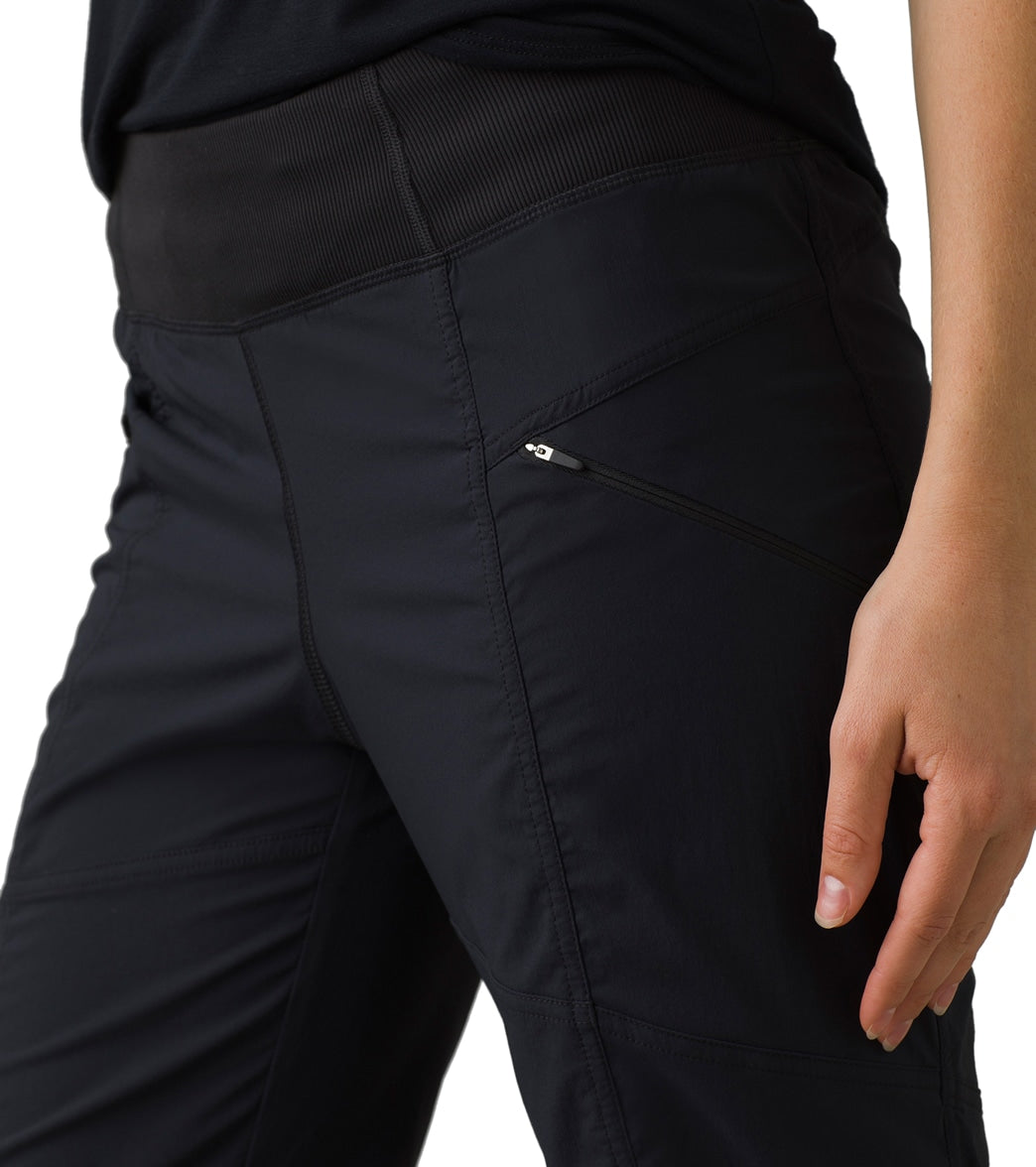 prAna Koen Pant Regular Pants, Black, Large, W4120RG43-BLK-L