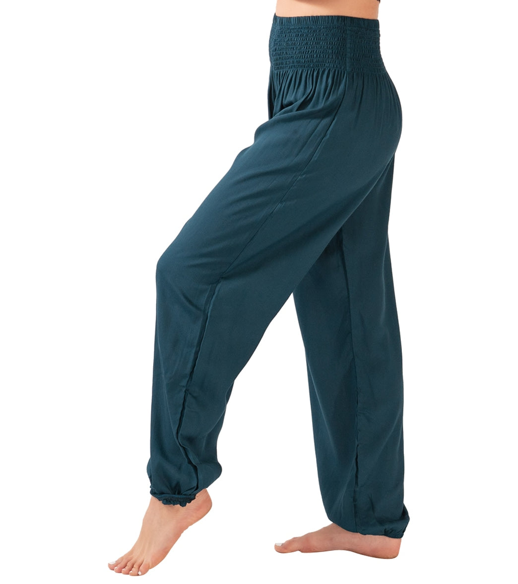 Wide Leg Yoga and Harem Pants for Women in Cotton Jersey 